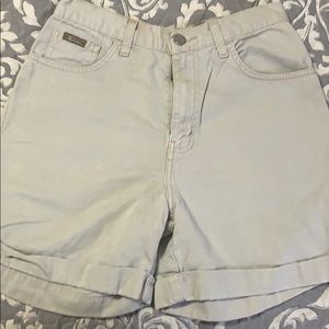 ck tan shorts